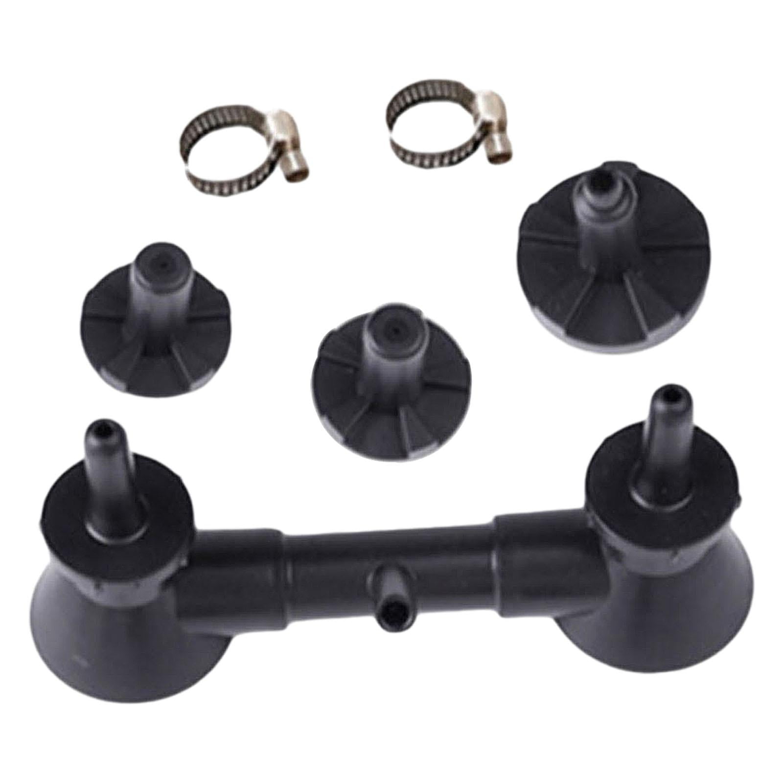 Magideal - Fregadero De Chorro Doble, Lavadora De Botellas, Enjuagador De , 2 Boquillas, Accesorio Para Fregadero, Equipo De Limpieza, Herramientas De Pub