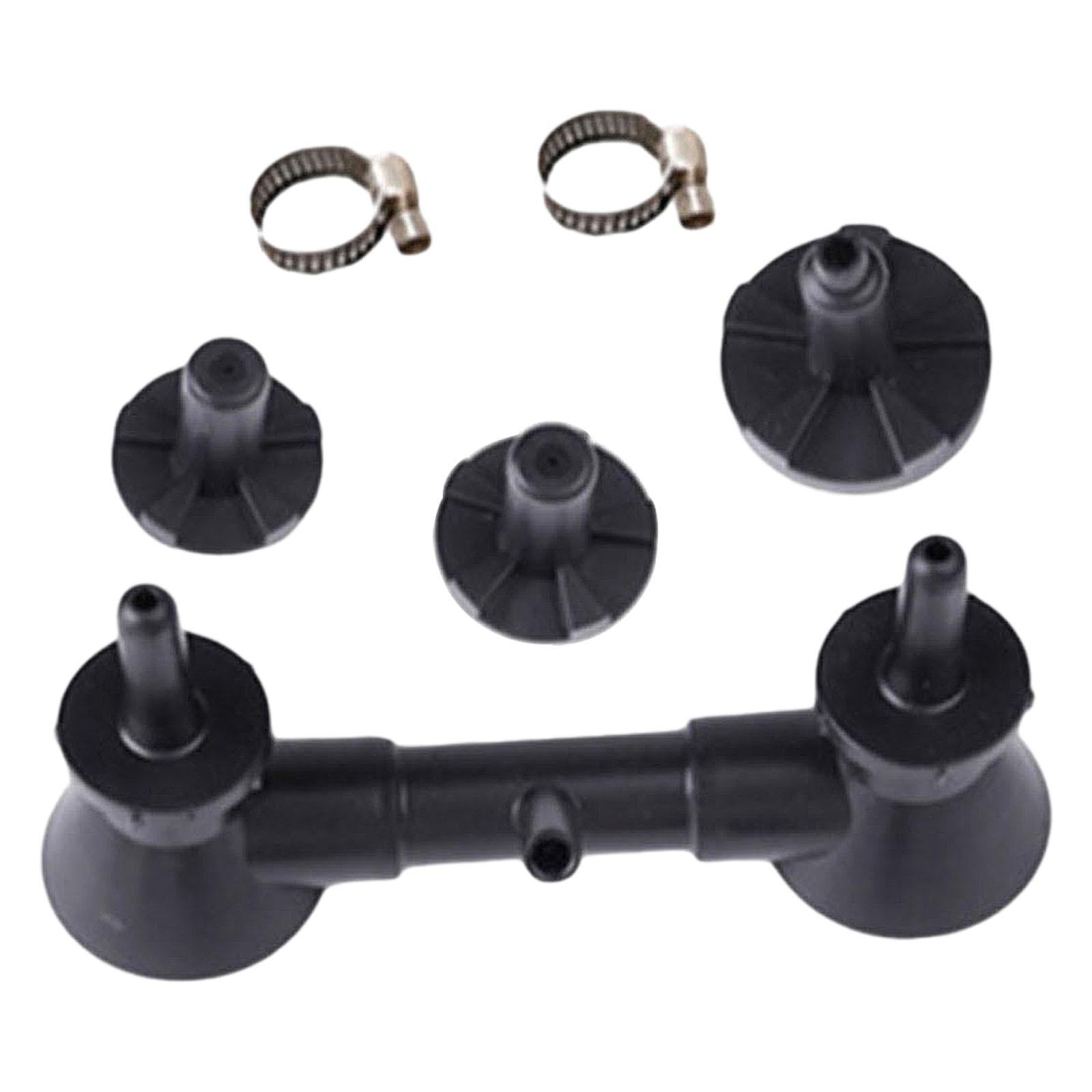 Magideal - Fregadero De Chorro Doble, Lavadora De Botellas, Enjuagador De , 2 Boquillas, Accesorio Para Fregadero, Equipo De Limpieza, Herramientas De Pub