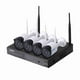 thumbnail image 1 of Kit NVR 4 Cámaras de seguridad IP Wifi 720P Escam WNK404, 1 of 5