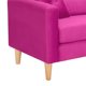thumbnail image 3 of Sofa New Retro 3C + 2 Pouf Felpa 05 Fucsia, 3 of 6