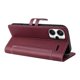 thumbnail image 5 of Premium Wallet Case for Xiaomi Redmi Note 13 Pro Plus with Card Slots & Kickstand, Flip Cover Red, 5 of 6