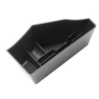 Magideal - Bandeja Organizadora De Compartimento Central Para Coche, Caja De Almacenamiento Para Consola Central De Coche, Mantiene Organizado, Duradero, Caja De Volante A La Izquierda