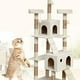 thumbnail image 2 of Torre Rascador De Lujo Para Gatos Mascotas Hogar Lau, 2 of 3