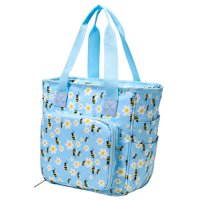 Magideal - Bolsa Organizadora Para Tejer, Bolsa De Almacenamiento Para Lanas, Solo Suministros De Costura De Gran Capacidad Para Llevar Proyectos, Bolsa De Hilo,