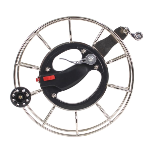 Bobinadora de Carrete de Cuerda para Cometa, Rueda de Cometa, Máquina Bobinadora Práctica, Carrete de Cometa de Mano, Freno de Mano para Picnic, Patio A