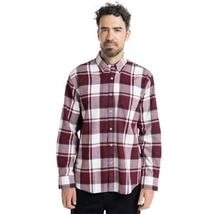 Truval - Camisa Villela Escocesa Azul Marino 3Xl