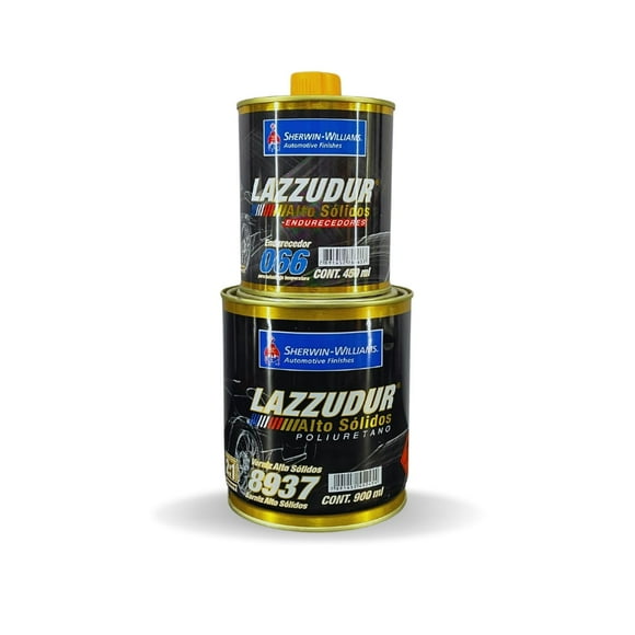Barniz Automotriz Clear Hs Sherwin 8937 Kit 1/4gl blanco