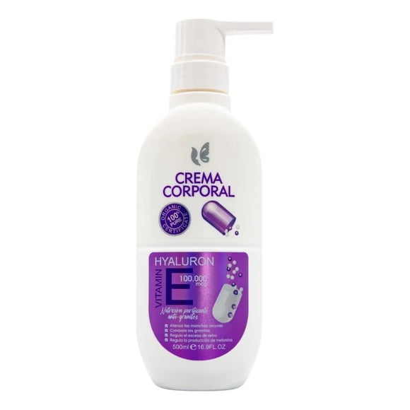 Set 2 Cremas Corporal Vitamina E Hidrata Todo Tipo Piel Lau