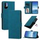 thumbnail image 1 of Funda Billetera Delgada para Xiaomi Redmi Note 10 4G con Ranuras y Soporte Azul lago, 1 of 6
