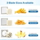 thumbnail image 4 of Cortador de Papas Fritas SUNVIVIPRO con Cuchillas de 1/2 y 3/8 Pulgadas, 4 of 9