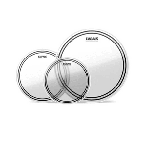 Evans Set De Parches 10 12 14 Clear Fusion Etp-Ec2Sclr-F