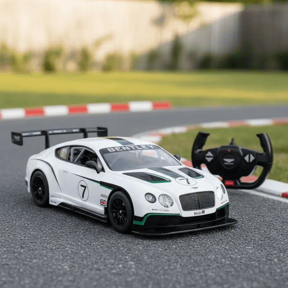 Auto Control Remoto Bentley Gt3 1:14 Luces Recargable 33 Cm.
