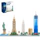 thumbnail image 1 of Kit de bloques de construcción LQPFBSM Skyline de Nueva York, 3452 piezas, 1 of 7