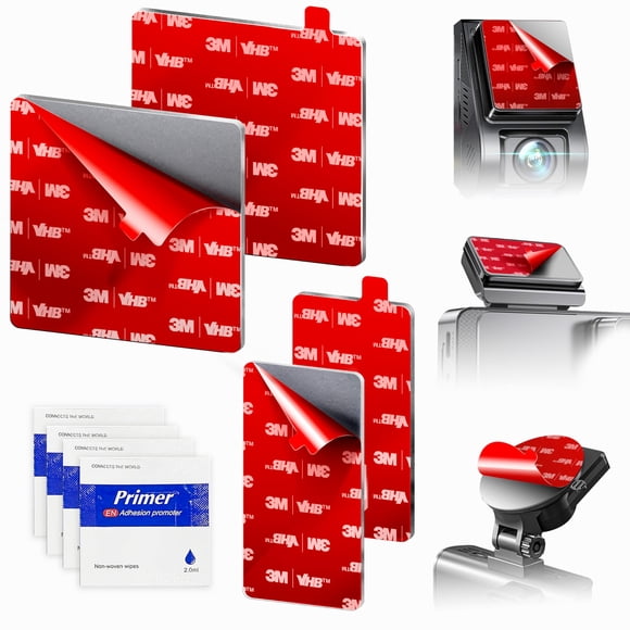 Almohadillas adhesivas 3M VHB para Dash Cam Mount, paquete de 4 unidades Tapsi