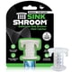 thumbnail image 1 of Protector de desagüe para lavabo atrapa cabellos TubShroom SSCLE988 transparente, 1 of 9