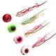 thumbnail image 4 of 4x Anzuelo De Pesca Con Cabeza De Plomo Con Cola De Falda De Silicona Cebo De Doble Gancho 60g, 4 of 5