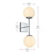 thumbnail image 2 of Aplique de Pared Living District Neri de 2 Luces en Latón Negro, 2 of 9