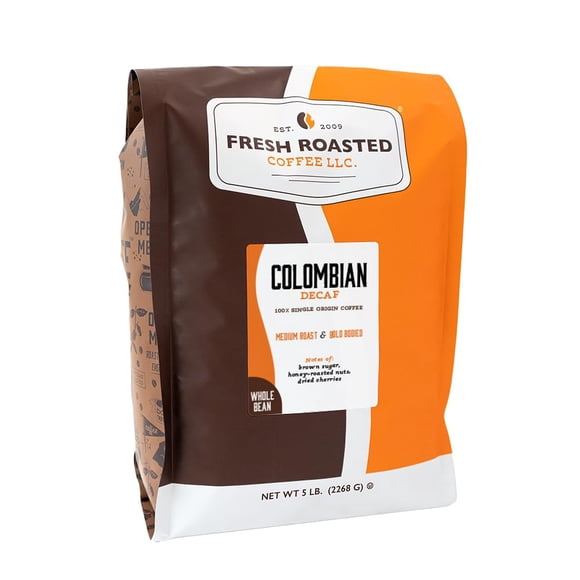 Café Colombiano Descafeinado De Tueste Fresco Grano Entero 2 3 Kg