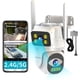 thumbnail image 1 of Camara Seguridad ESCANU BD12H Doble Lente 2K WiFi Exterior PTZ, 1 of 3