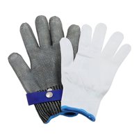 Ioensy - Guante Resistente A Cortes, Protector De Cortes, Para Hombres Y Mujeres, De Carnicero De Cocina, Talla L