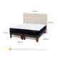 thumbnail image 3 of Cama Europea Premium King Base Dividida, 3 of 12