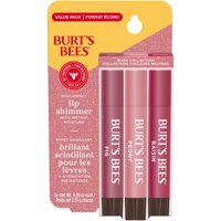 Lip Shimmer Burt'S Bees Nude Collection, 3 Tubos De 2,6 Ml