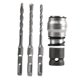 thumbnail image 1 of Adaptador De Martillo De Conversión De Llave Eléctrica Para Construcción De Mejoras Para El Hogar Con 3 Brocas, 1 of 5