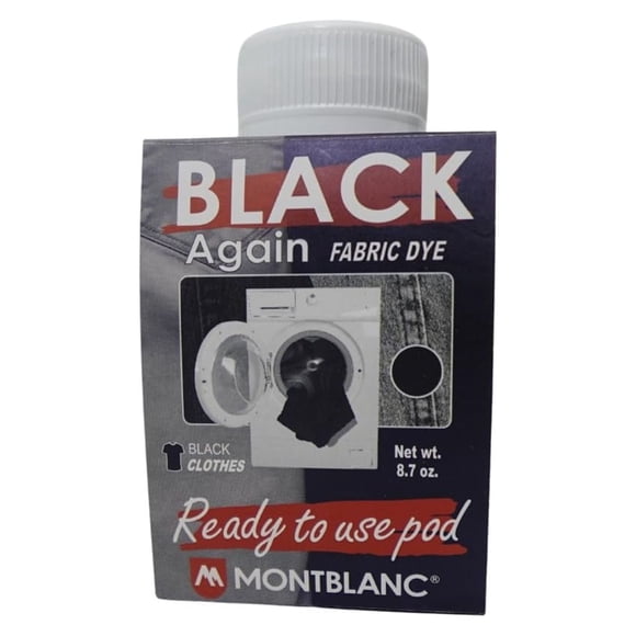 Tinte para telas Anilinas Montblanc Renewal Negro 246 g para 500 g