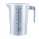 thumbnail image 1 of Taza medidora con recipiente de líquido a escala, vaso cilíndrico graduado fácil de transportar, accesorios para hornear para agua fría y caliente en 3500 ml, 1 of 4