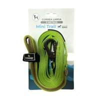 Petlounge Correa De Paseo Adiestramiento 3M Perro Hasta 10Kg Verde Lima 3M