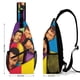 thumbnail image 2 of The Wiggles Riñonera Bandolera con Estampado Integral para Hombres y Mujeres, Bolso Cruzado Gráfico de Tendencia, Mochila de Hombro Streetwear para Ciclismo y Deportes, Riñonera Versátil Casual, 2 of 6
