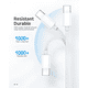 thumbnail image 3 of Cable tipo c a c carga rápida 60w / reforzado/ certificado, 3 of 3