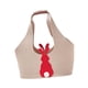 thumbnail image 2 of Bolsa De Pascua Con Bunny Con Mango Bolsa De Regalo Linda Reutilizable Para Viajes De Huevo Use Caqui, 2 of 5