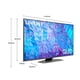 thumbnail image 3 of Smart TV Samsung 50'' QLED 4K Q80C - Caja Reciclada, 3 of 3
