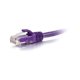 thumbnail image 1 of Cable Ethernet C2G Cat6 7,62 m Morado con Diseño Anti‑Enganche, 1 of 1