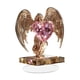 thumbnail image 5 of Estatua de Ángel de Amor Plana 2D, Ornamento Acrílico de Escritorio, Colección de Artesanía, Regalo de Cumpleaños, Decoración Del Día de San Valentín, 5 of 5