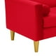 thumbnail image 3 of Sofa Retro 3c Felpa 01 Rojo, 3 of 6