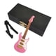 thumbnail image 1 of Colección De Adornos En Miniatura De Guitarra Eléctrica De Madera Con Soporte Y Estuche Rosa, 1 of 2