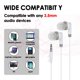 thumbnail image 4 of Auriculares con cable MENGLALA para niños, con conector de 3.5 mm, paquete de 100, 4 of 7