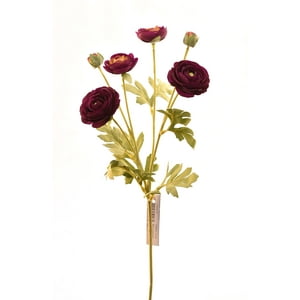 Vadell - Rama De Ranunculos Morados 66 Cm