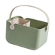 thumbnail image 5 of Bolsa De Almacenamiento Organizador De Cosméticos Suministros Inodoro Ducha Portátil Cesta Abierta Verde, 5 of 5