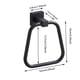 thumbnail image 5 of Toallero bluebyrne de acero inoxidable negro mate, 5 of 7