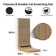 thumbnail image 3 of Cat Scratcher FUKUMARU en forma de L montado en la pared con pelota de juguete, 3 of 9