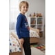 thumbnail image 4 of Pijama Niño Algodón Estampado Football azul 12, 4 of 8