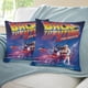 thumbnail image 3 of Regreso al Futuro Fundas de almohada de terciopelo con tema, regalos de funda de almohada, decoración para el hogar, cojín de lanzar, regalo de cumpleaños para fans y parejas. 45cm x 45cm., 3 of 6