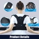 thumbnail image 4 of Corrector de postura Flylin para niños, soporte lumbar ajustable, 4 of 8