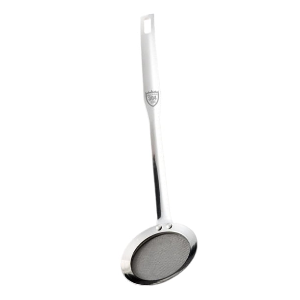 Espumadera De Olla Caliente, Colador De Cocina, Colador Plano, Malla 80 Para Freír Harina, 32cm X 8,5 Cm