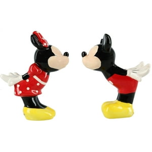 Salero Y Pimentero Disney Mickey Y Minnie Mouse