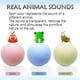 thumbnail image 4 of Pelotas interactivas para gatos de interior, juguetes con hierba gatera, juguetes para perros y gatitos, con sonidos, 3 pelotas de colores., 4 of 5