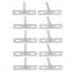 thumbnail image 2 of 10 Unids Soporte De Estante De Pared Soporte Pesado Soporte En Forma De Ángulo Ángulo Soporte De 3 Pulgadas, 2 of 5